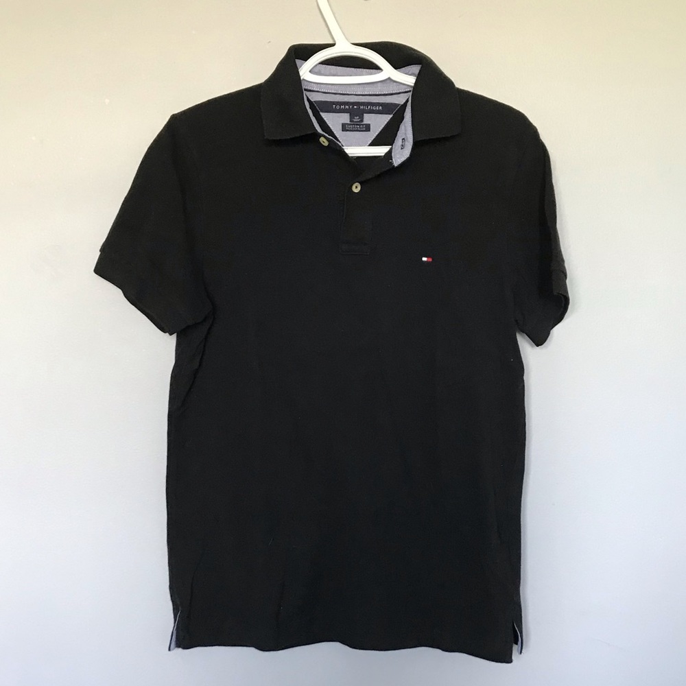 tommy hilfiger collared t-shirt